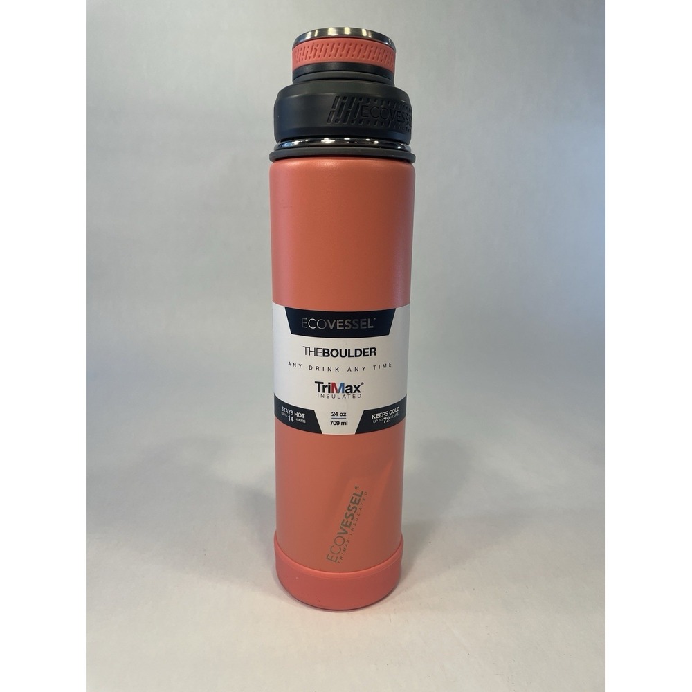 Ecovessel - Water Bottle - Cold/40 hrs & Hot 12hrs - 24oz/709ml **New**